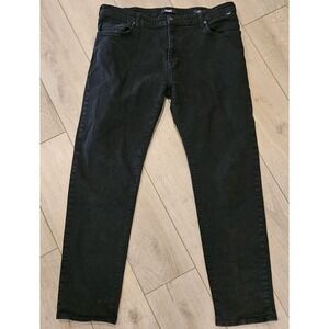 Mavi Mens Zach Straight‎ Leg Jeans Size 40 Black 31" Inseam Stretch